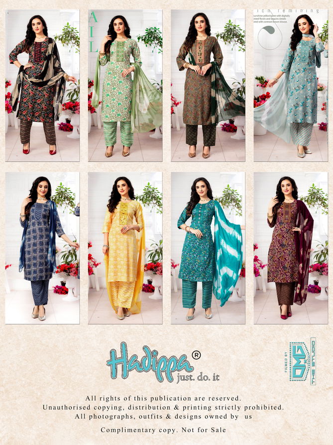 Rosy By Hadippa Straight Cut Capsule Printed Kurti With Bottom Dupatta Wholesalers In Delhi